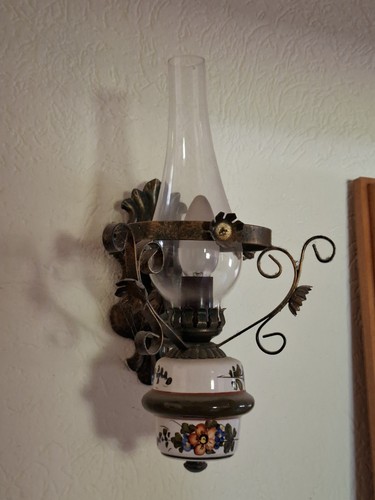 Vintage wandlampe - vintage,