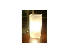 IKEA GRÖNÖ Tischleuchte, Frostglas weiß