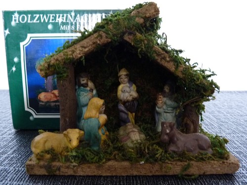 Holz weihnachtskrippe mit - weihnachtskrippe,