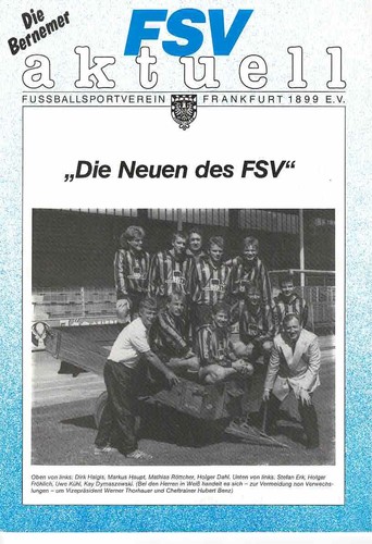Fussball programmheft 90 91 - , 90/91