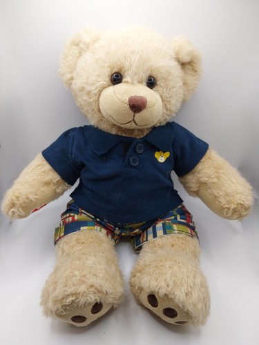 Build bear curly hair bär - a,