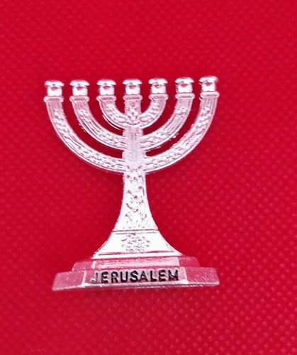 Mini silber jerusalem kerze - mini,
