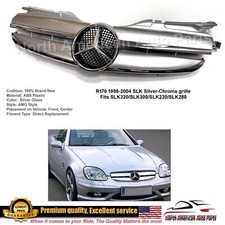 SLK R170 Silver Glossy Grille