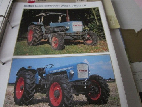 Traktor eicher diesel woten - traktor,