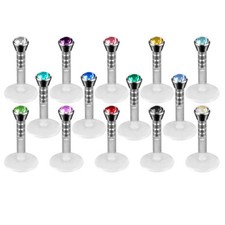 Lippenpiercing Madonna Labret