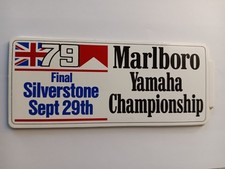 Marlboro.Moto.Sticker.Autocollant.Adesivo.Aufkleber-Silverstone 1979 Yamaha