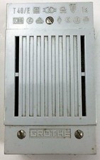 Klingeltrafo Grothe T 40/E  Nr. 3188 Prim. 220V - 50 Hz defekt ungeprüft SCHROTT