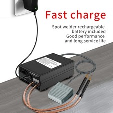 Akku Punktschweißgerät Set Handgehalten für Spot Welder 18650 Batterie Schweißen