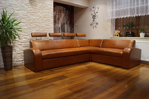 100 rindsleder ecksofa 272 - rindsleder, x