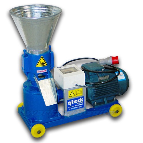 Qteck-Pelletpresse-Holzpellets