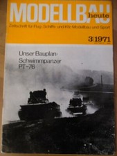 MODELLBAU HEUTE 3-1971 Bauplan