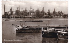 Rheinhausen hüttenwerk - ak,