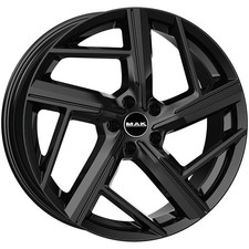 ALUFELGE MAK QVATTRO FUR VOLKSWAGEN GOLF VII 8.5X19 5X112 GLOSS BLACK YFU