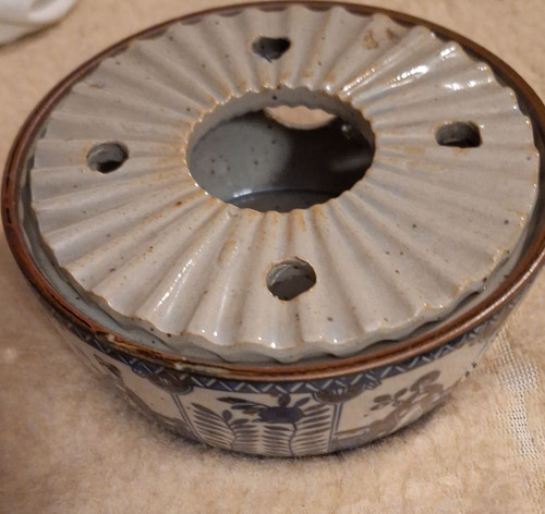 Keramik stövchen rund - keramik,