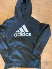 Jungen Adidas - Pullover /Hoodie - schwarz- Gr. 152