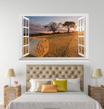 3D Wiese Himmel 568 Offen