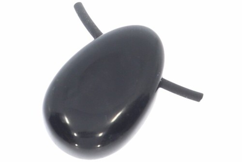 Obsidian trommelstein tropfen - ,