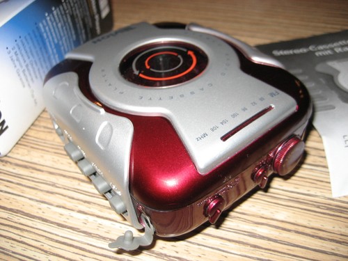 Tevion cassette radio rot wm - rot,
