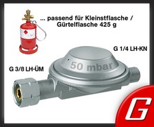 50 mbar Gasregler f