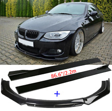 Spoilerschwert Spoilerlippe Frontspoiler Seitenschweller für 3er E92 E93 M Paket