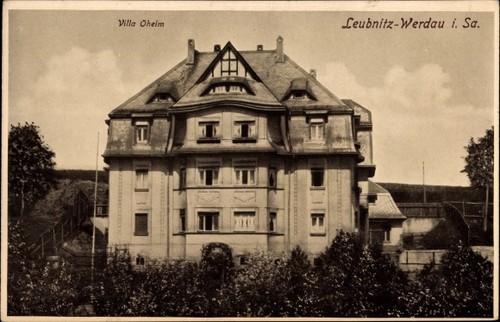 Leubnitz werdau sachsen - ak,