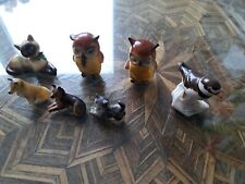 Seltene Goebel Porzellan Tierfiguren 7 Stück