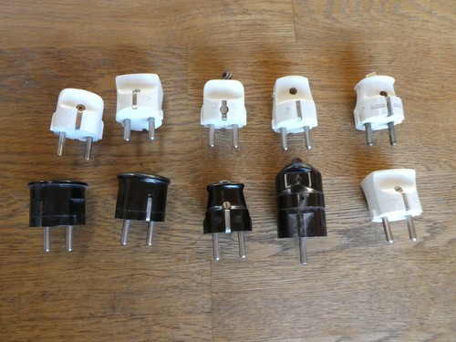 Vintage bakelit stecker - bakelit,