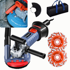 Gebraucht FANZWORK 1500W Betonschleifer Betonfräse Set mit 2xDiamantschleiftöpfe