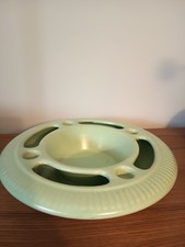 Adventskranz,Schale,Retro,Vintage,Mintgrün,Adventsschale