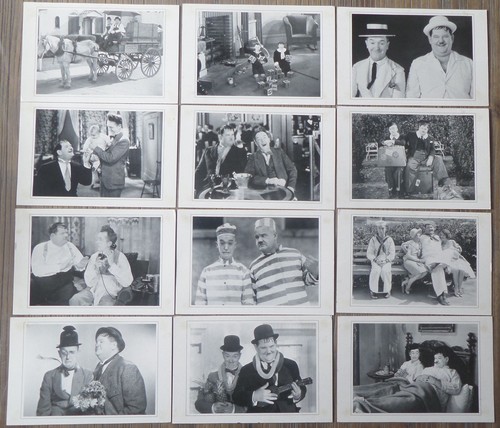 12x laurel hardy - &, bilder