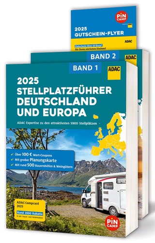 Adac stellplatzführer 2025 - adac,