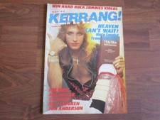 Vintage Kerrang! Magazine #109