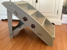 Hundetreppe, 4 Stufen Haustiertreppe, klappbar
