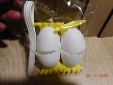 4 lustige Kinder-Eierbecher 7 cm  Motiv + 4 Löffel