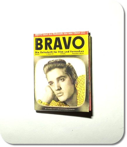 Miniatur zeitschrift bravo - "bravo",