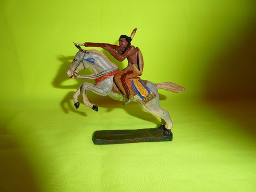 Elastolin 7cm indianerfigur - elastolin,