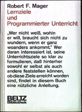 Lernziele und Programmierter