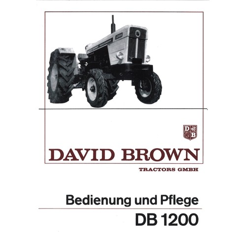 David brown db1200 schlepper - db1200,