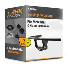Für C-Klasse Limousine 93-97 IMIOLA HAK-POL Anhängerkupplung starr + 7polig NEU