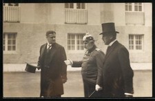 Foto-AK König Wilhelm von Württemberg mit Pickelhaube 1921 