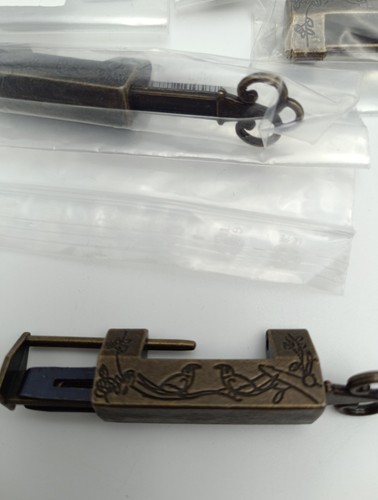 50x vintage vorhängeschloss - 50x,