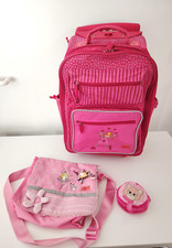 Sigikid Mädchen Reiseset Trolley Pinky Queeny Kinder Koffer/Tasche