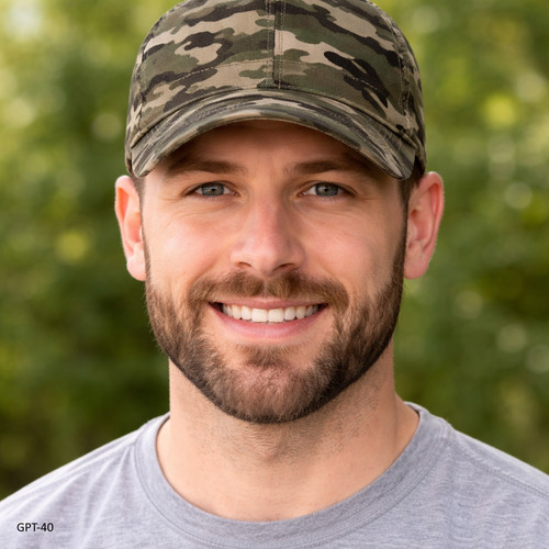 Panel camouflage cap - camouflage,