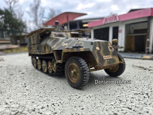 Kfz 251 d - sd.kfz.251, pionierbrücke