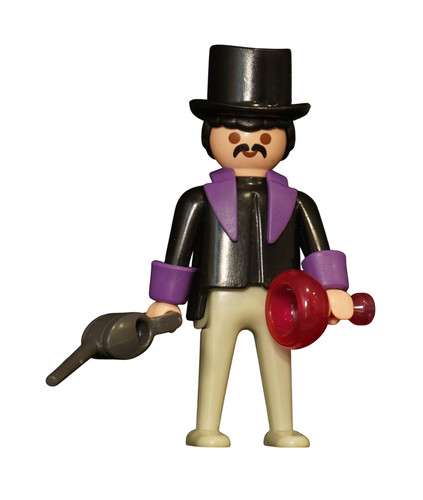 Playmobil figur zug - figur, bahnhof