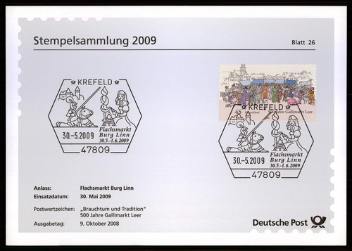Brd sonderstempel blatt - brd, sonderstempel-blatt
