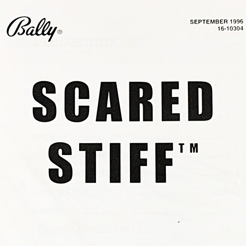 Bally scared stiff pinball - bally,