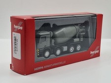 HERPA 316187 [H0,1:87] MB Arocs M Betonmischer grau/gelb  - NEUWARE!