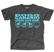 T-Shirt DOGO CANARIO HÖREN