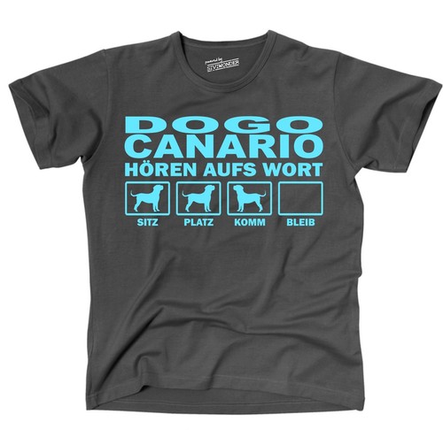 Shirt dogo canario hören - t-shirt,